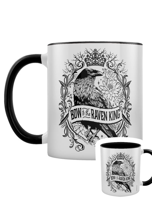 Bow To The Raven King Black Inner 2-Tone Mug