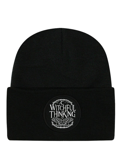 Witchful Thinking Black Beanie