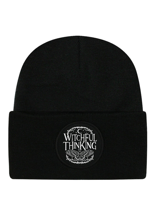Witchful Thinking Black Beanie