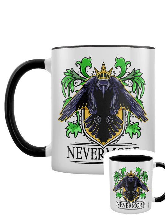 The Raven Nevermore Black Inner 2-Tone Mug