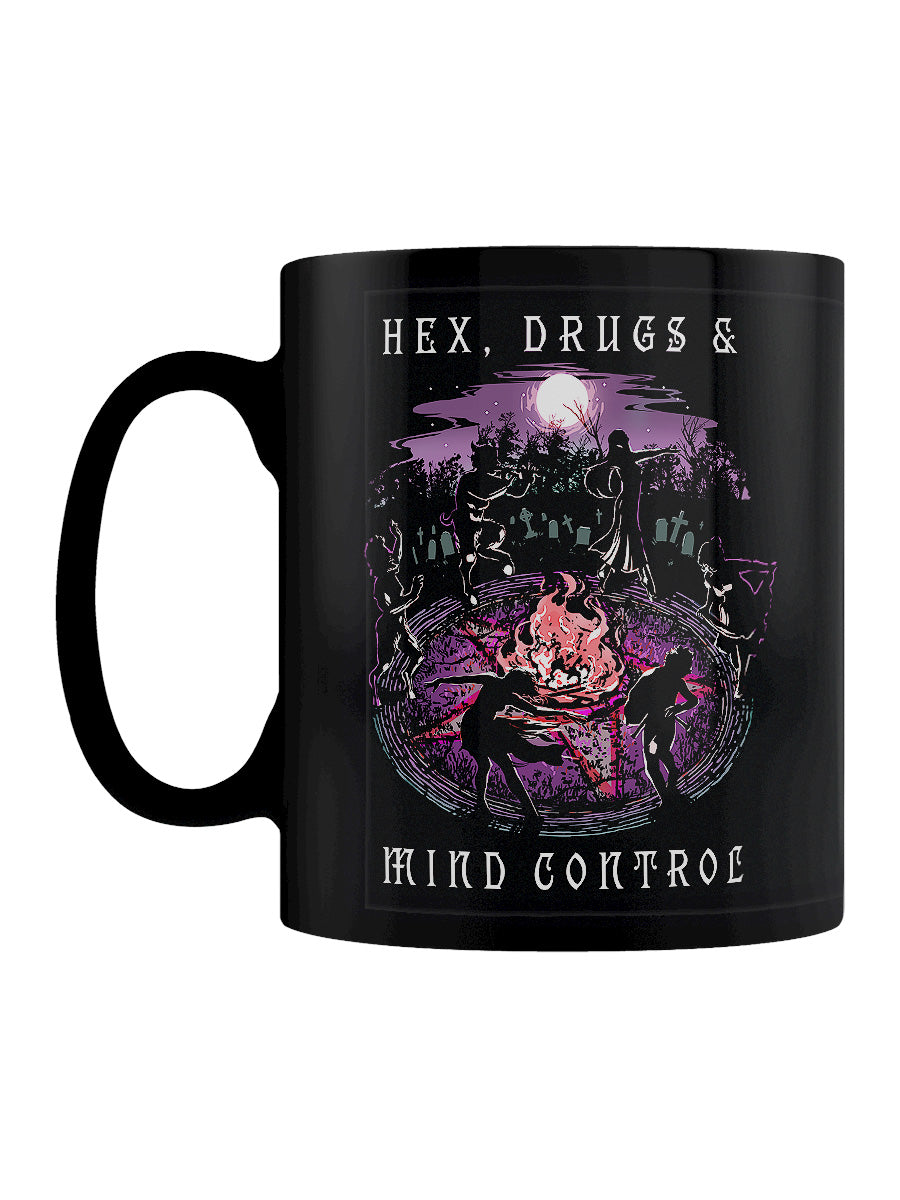 Hex, Drugs and Mind Control Black Mug