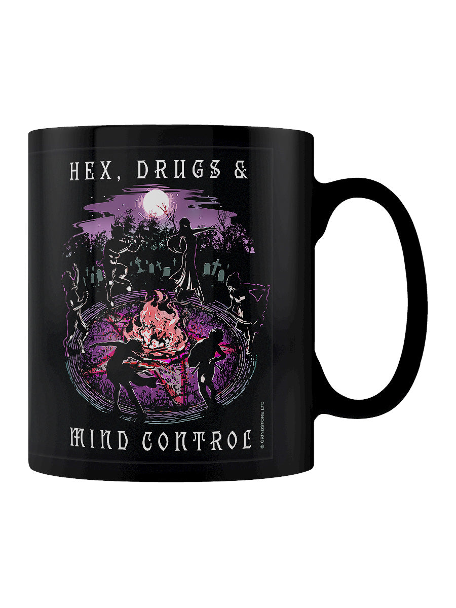 Hex, Drugs and Mind Control Black Mug