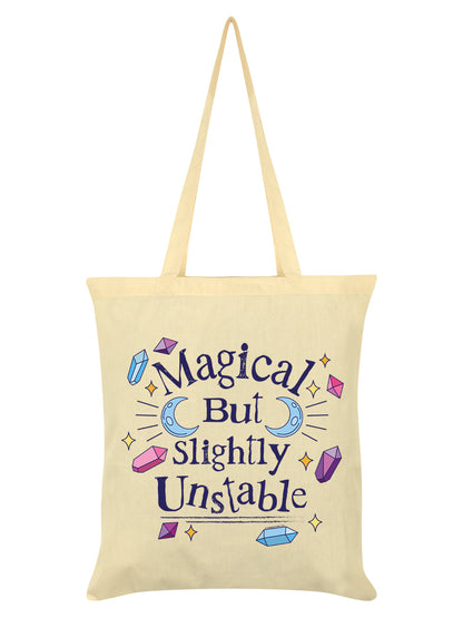 Magical But Sightly Unstable Cream Tote Bag