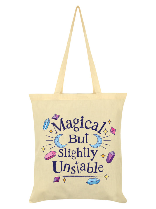 Magical But Sightly Unstable Cream Tote Bag