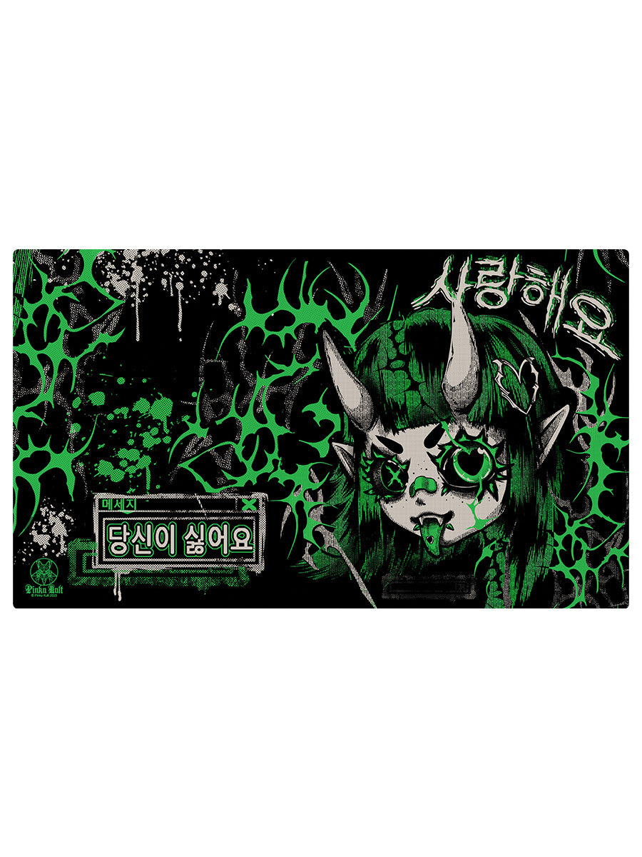 Pinku Kult Love And Hate XL Mouse/Desk Mat