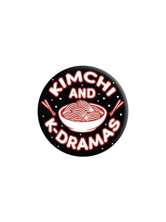 Kimchi And K-Dramas Badge