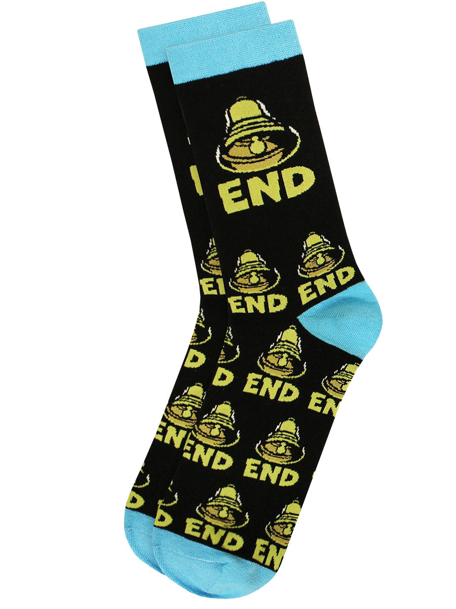 Twisted Soles Bell End Novelty Adult Socks (1 Pair) UK 8-12