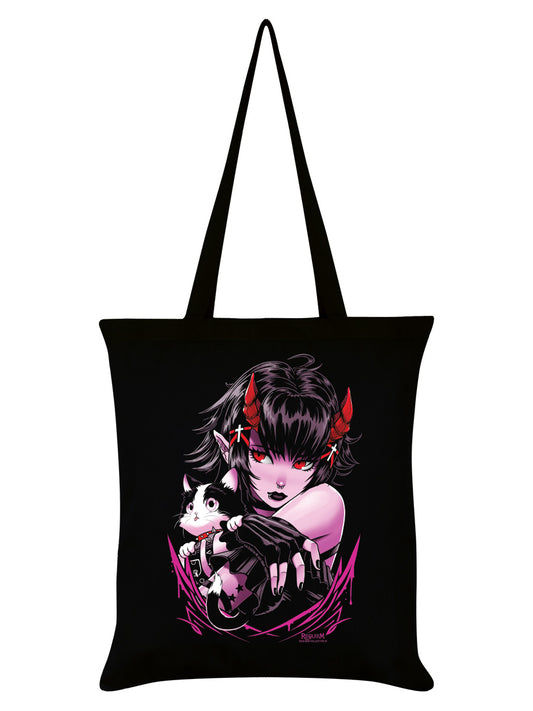 Requiem Collective Kyra Black Tote Bag