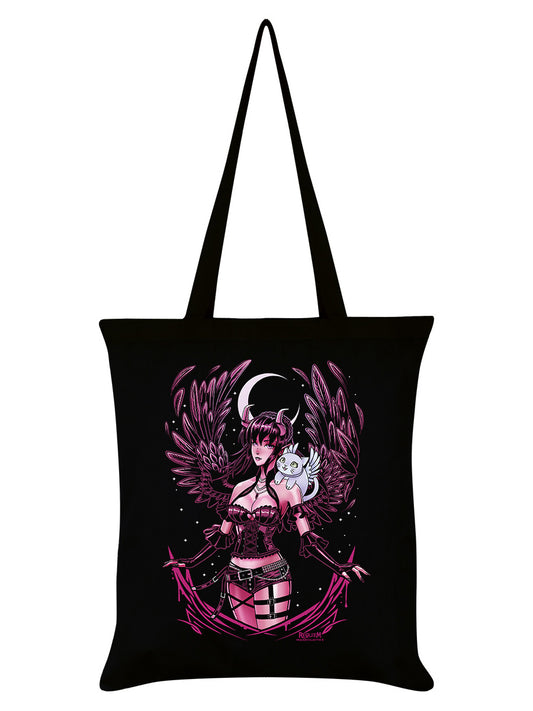 Requiem Collective Amaris Black Tote Bag
