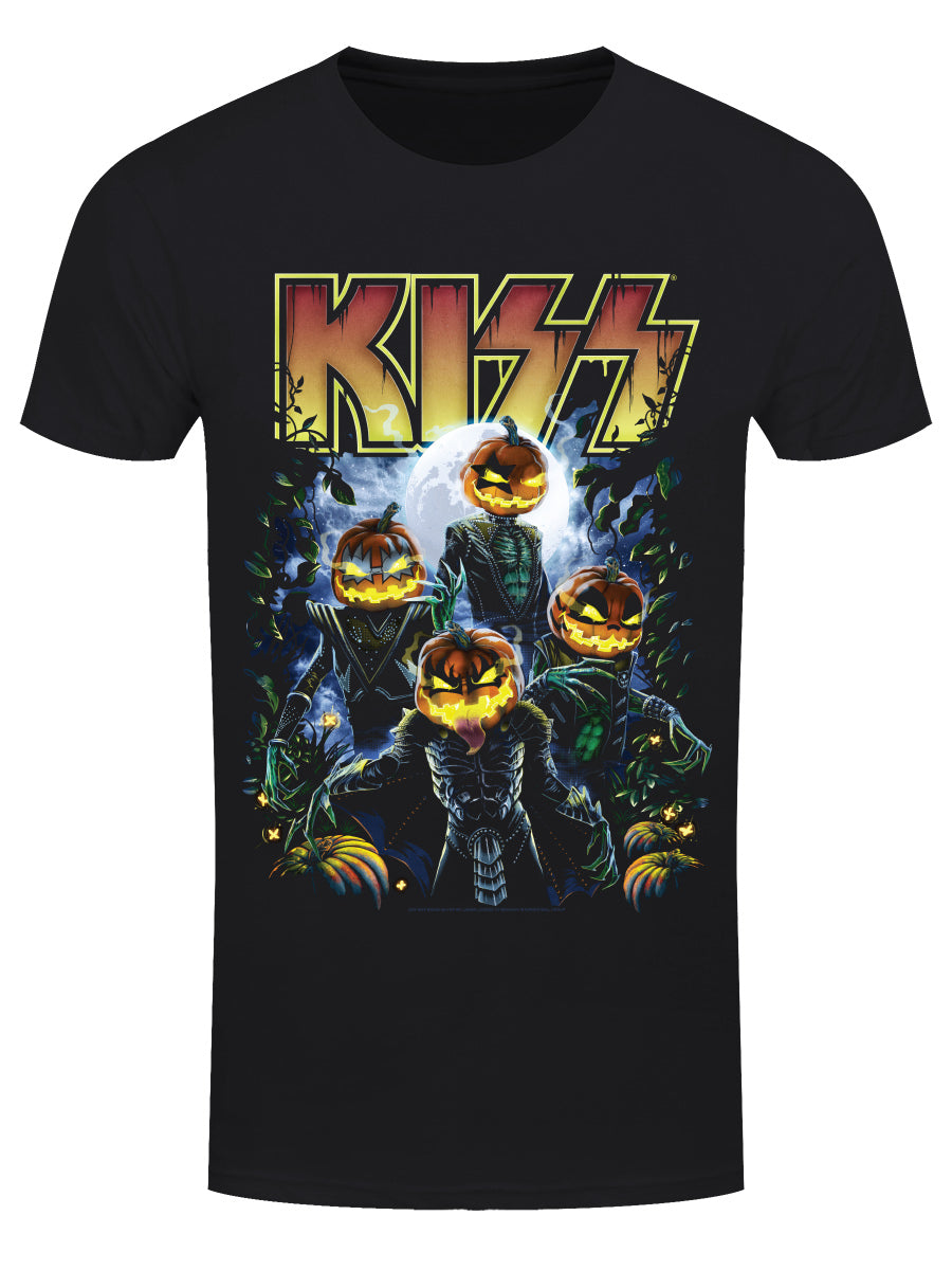KISS Pumpkin Patch Men's Black T-Shirt