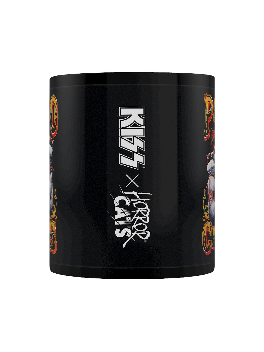 KISS x Horror Cats Psycho Circus Black Mug