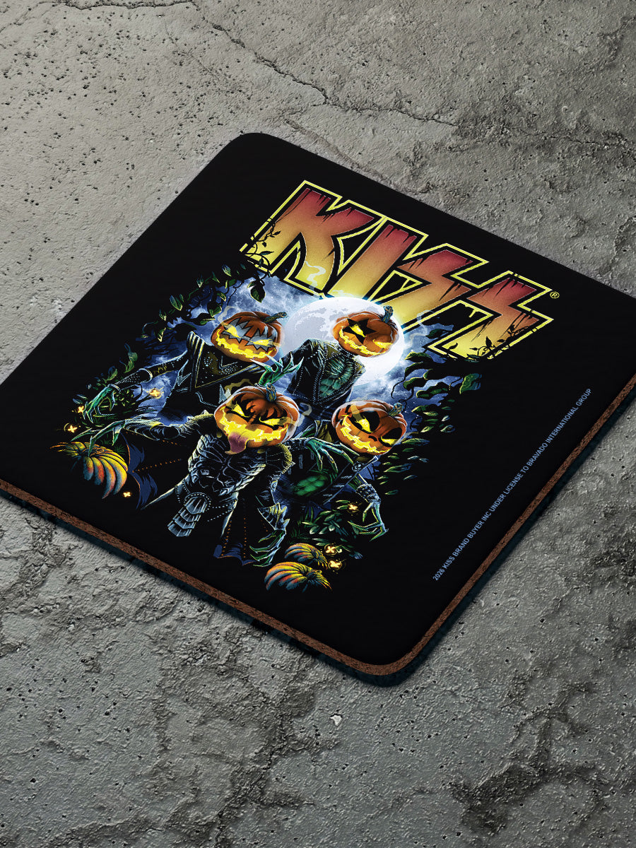 KISS Pumpkin Patch Square Coaster