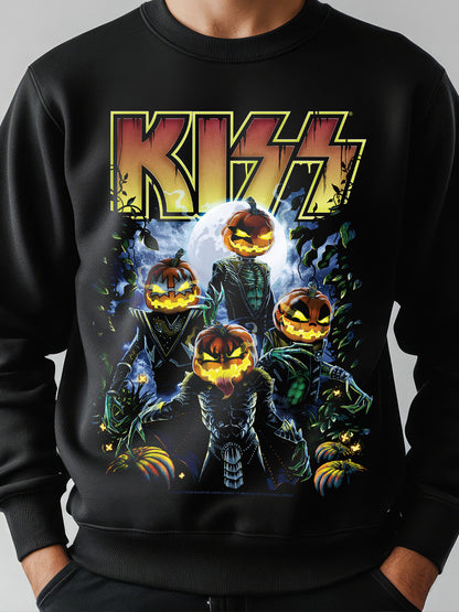 KISS Pumpkin Patch Black Sweatshirt