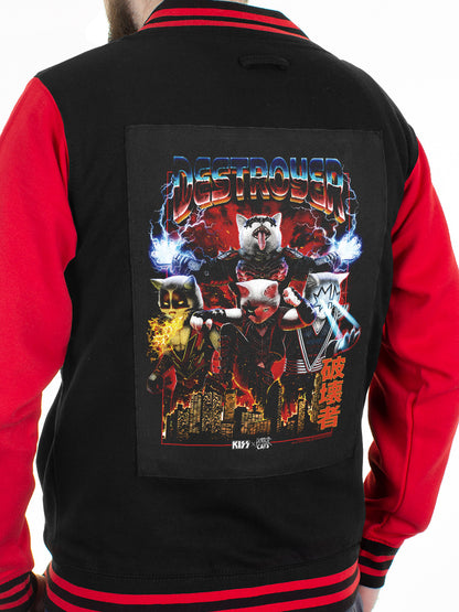 KISS x Horror Cats Destroyer Back Patch