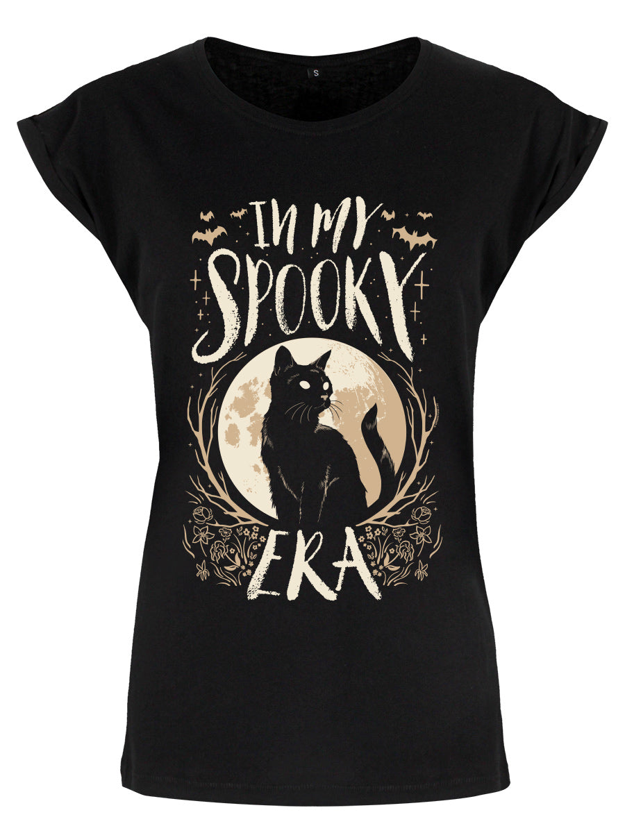 In My Spooky Era Ladies Premium Black T-Shirt