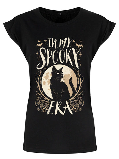 In My Spooky Era Ladies Premium Black T-Shirt