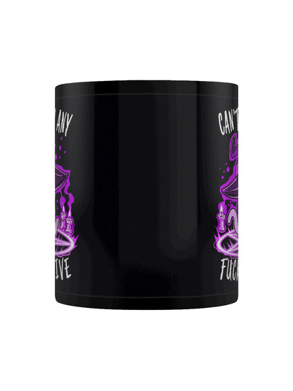 Can't Summon Any Fucks To Give Black Mug