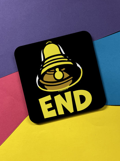 Bell End Square Coaster