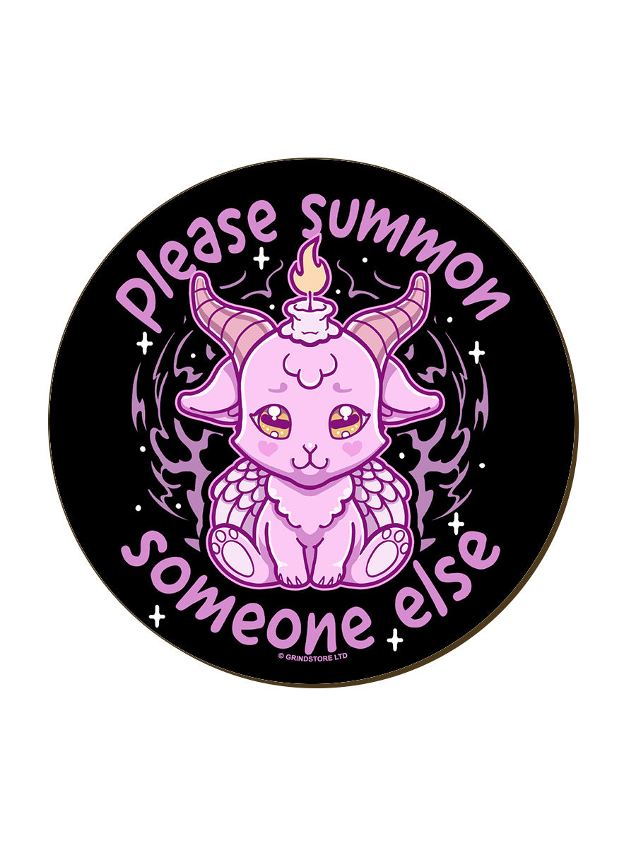 Please Summon Someone Else Circular Coaster