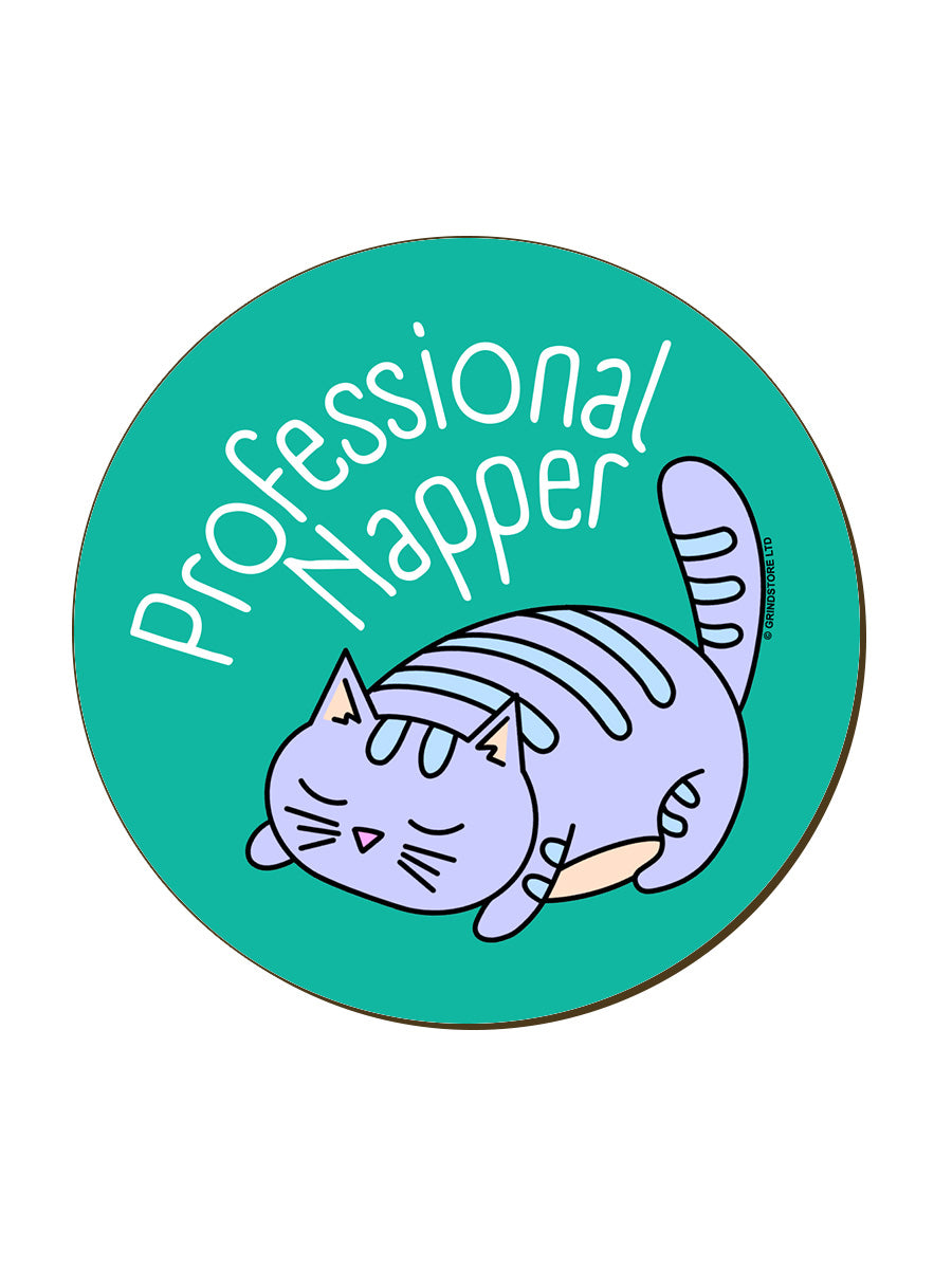 Professional Napper Circular Coaster
