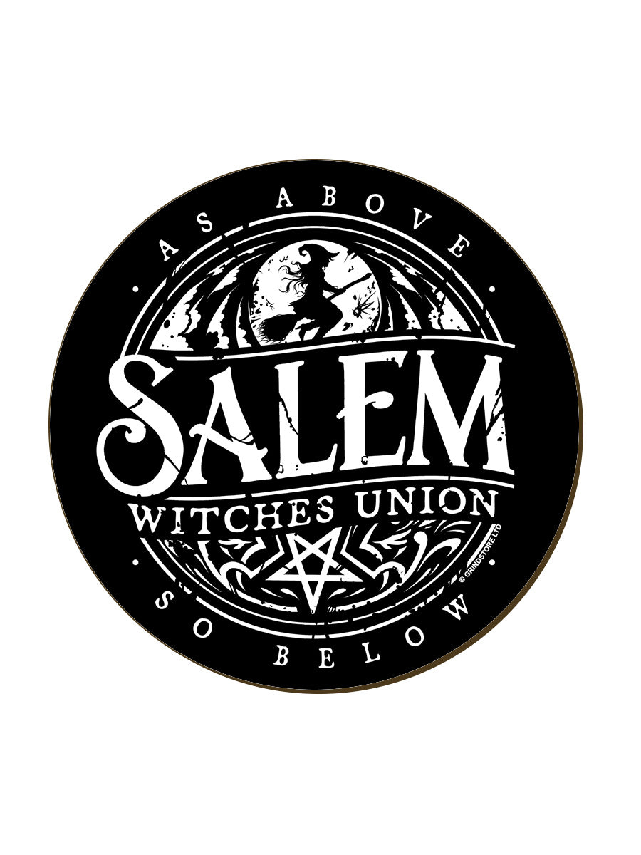 Salem Witches Union Circular Coaster