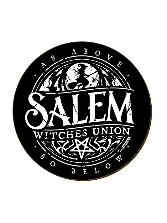 Salem Witches Union Circular Coaster