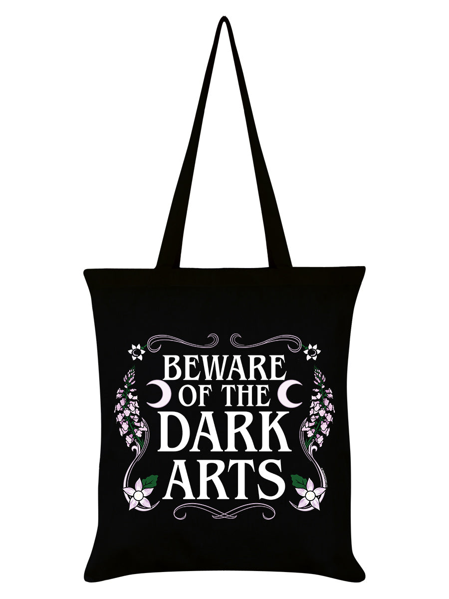 Beware Of The Dark Arts Black Tote Bag