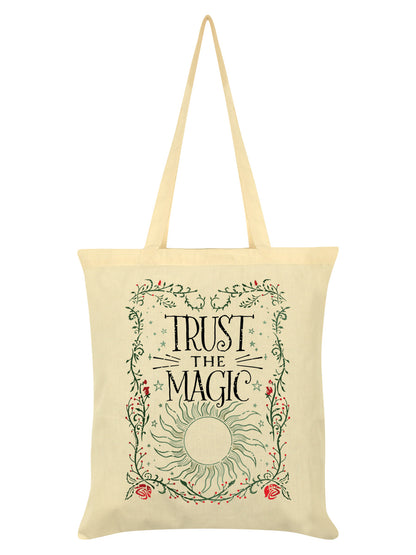 Trust The Magic Cream Tote Bag