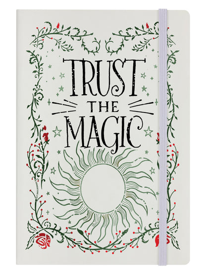 Trust The Magic Cream A5 Hard Cover Notebook