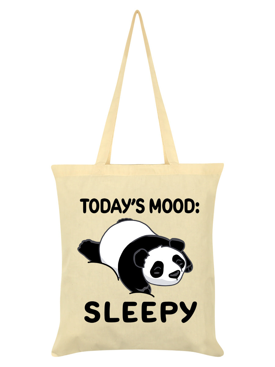 Todays Mood: Sleepy Cream Tote Bag