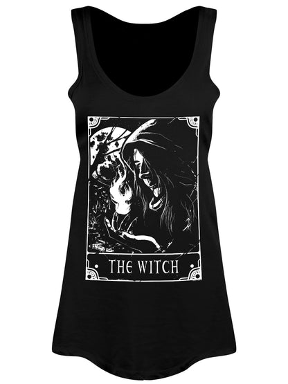 Deadly Tarot - The Witch Ladies Black Floaty Vest