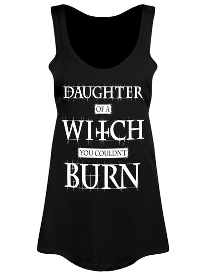Daughter Of A Witch You Couldn't Burn Black Floaty Vest