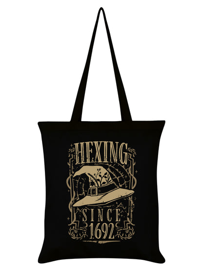 Witches Hexing Since 1692 Black Tote Bag