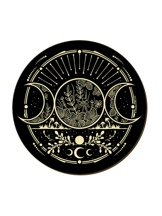 Verdant Triple Moon Circular Coaster