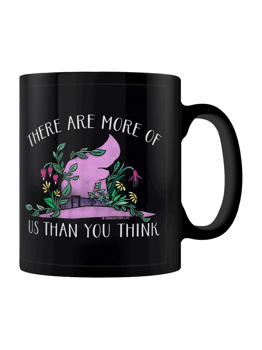 Witches Hat There Are More Of Us Than You Think Black Mug
