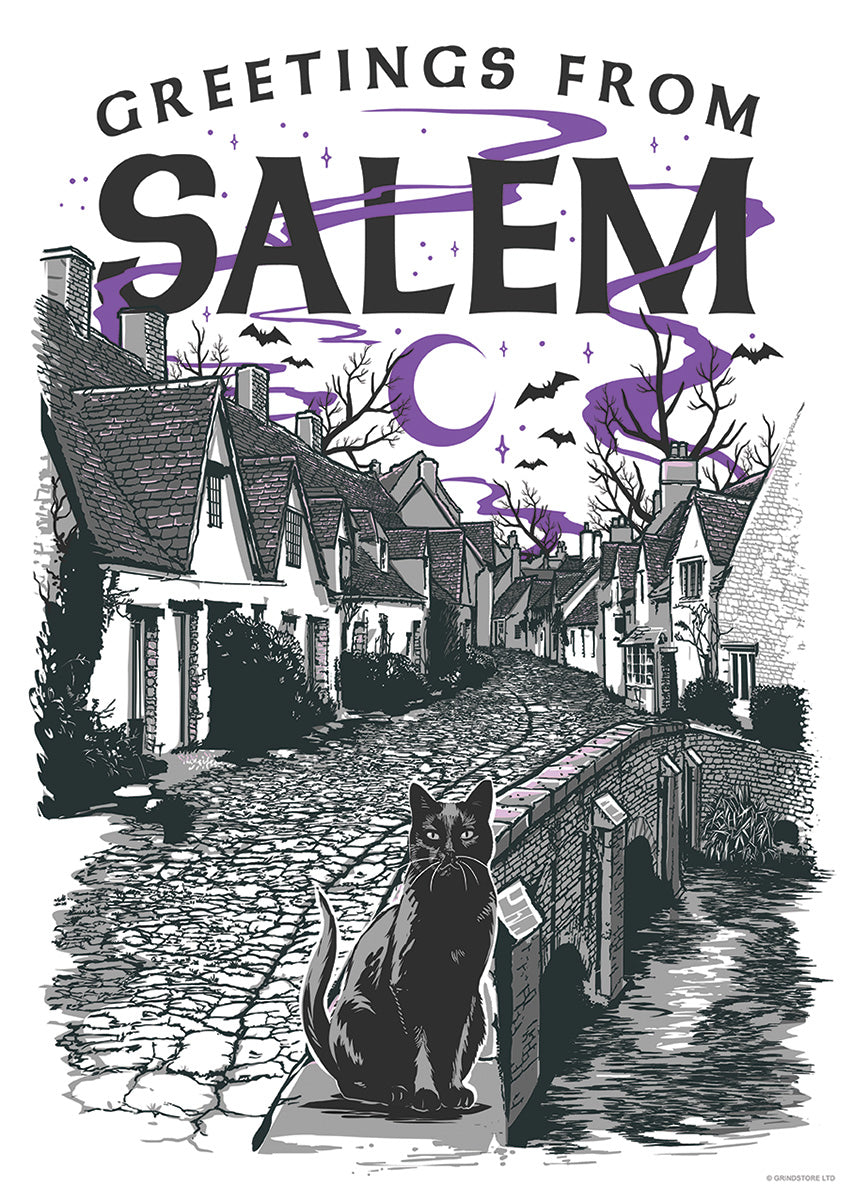 Greetings From Salem Mini Poster