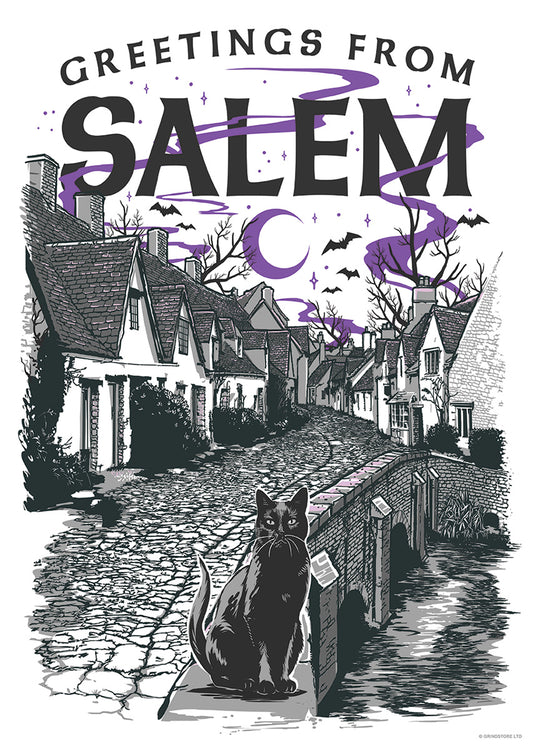 Greetings From Salem Mini Poster