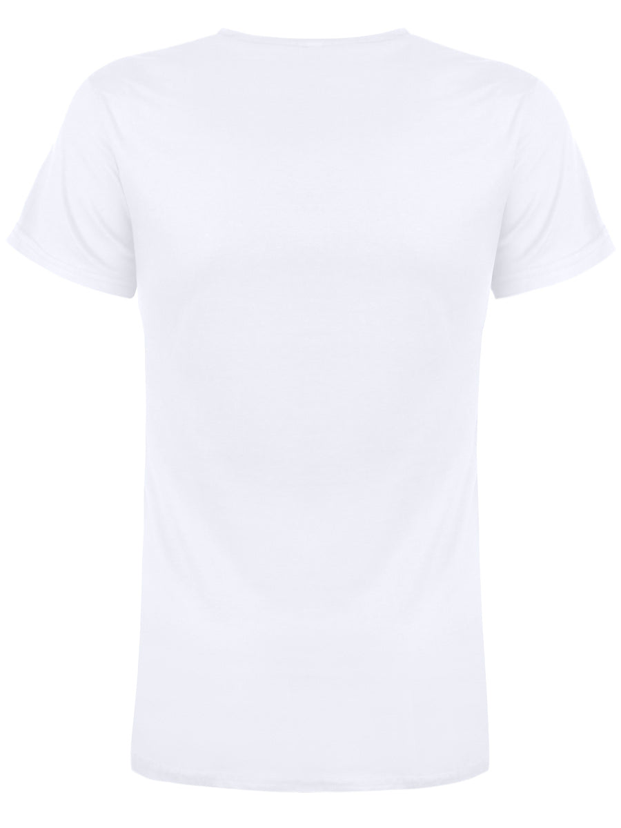 Galaxy Ghouls Spooky Season Ladies Premium White T-Shirt