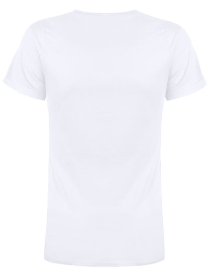 Galaxy Ghouls Spooky Season Ladies Premium White T-Shirt