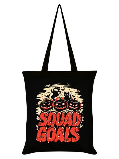 Halloween Squad Goals Black Tote Bag