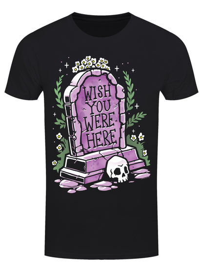 Tombstone Wish You Were Here Men's Black T-Shirt