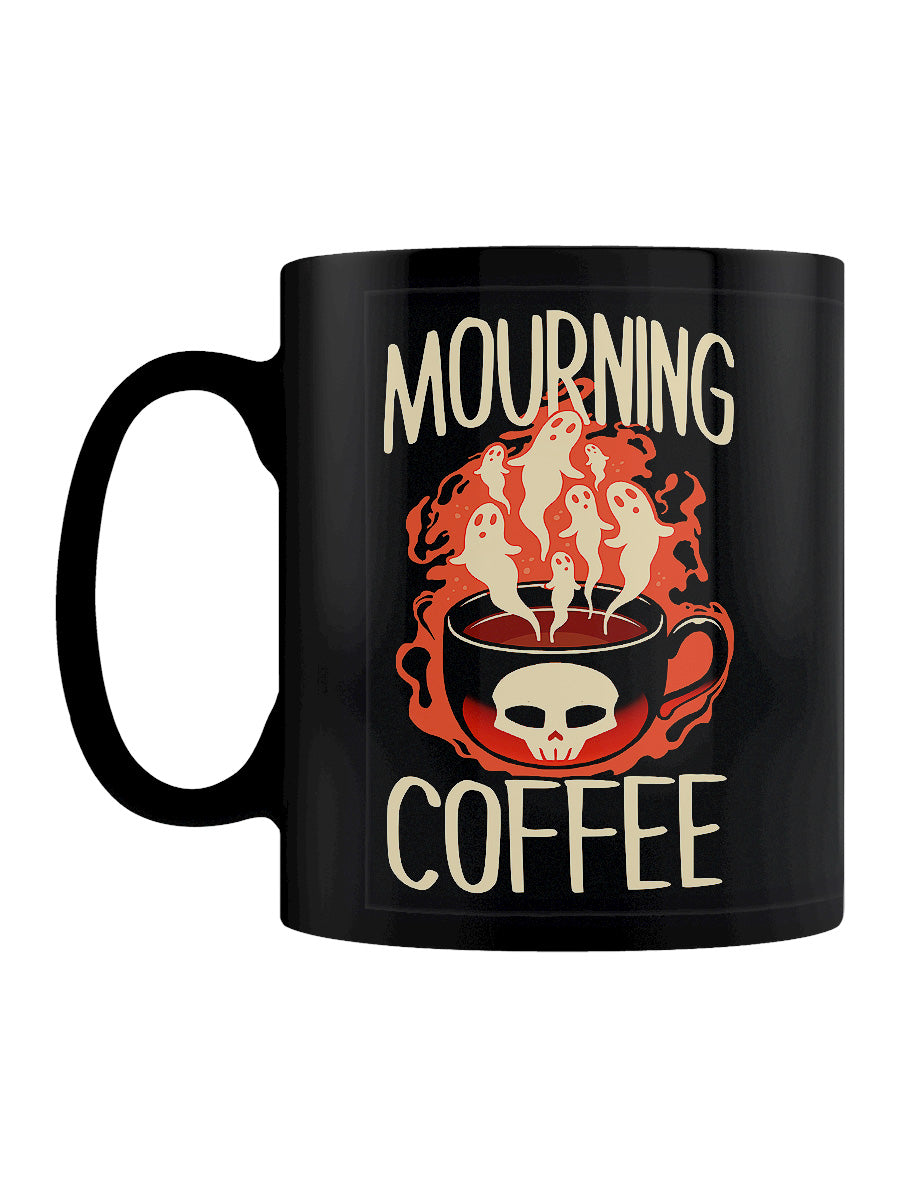 Halloween Mourning Coffee Black Mug