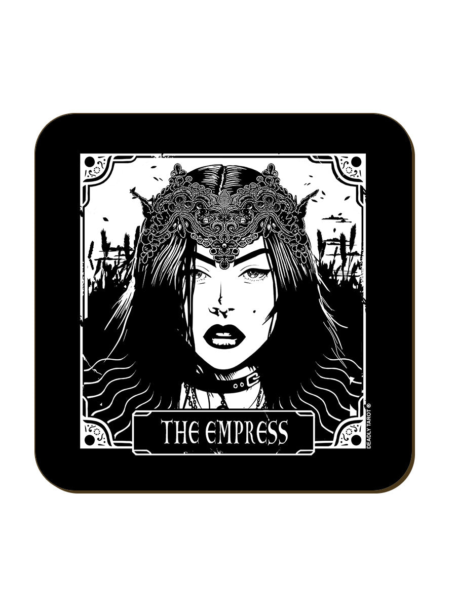 Deadly Tarot The Empress Square Coaster