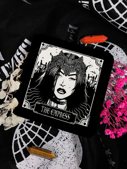 Deadly Tarot The Empress Square Coaster
