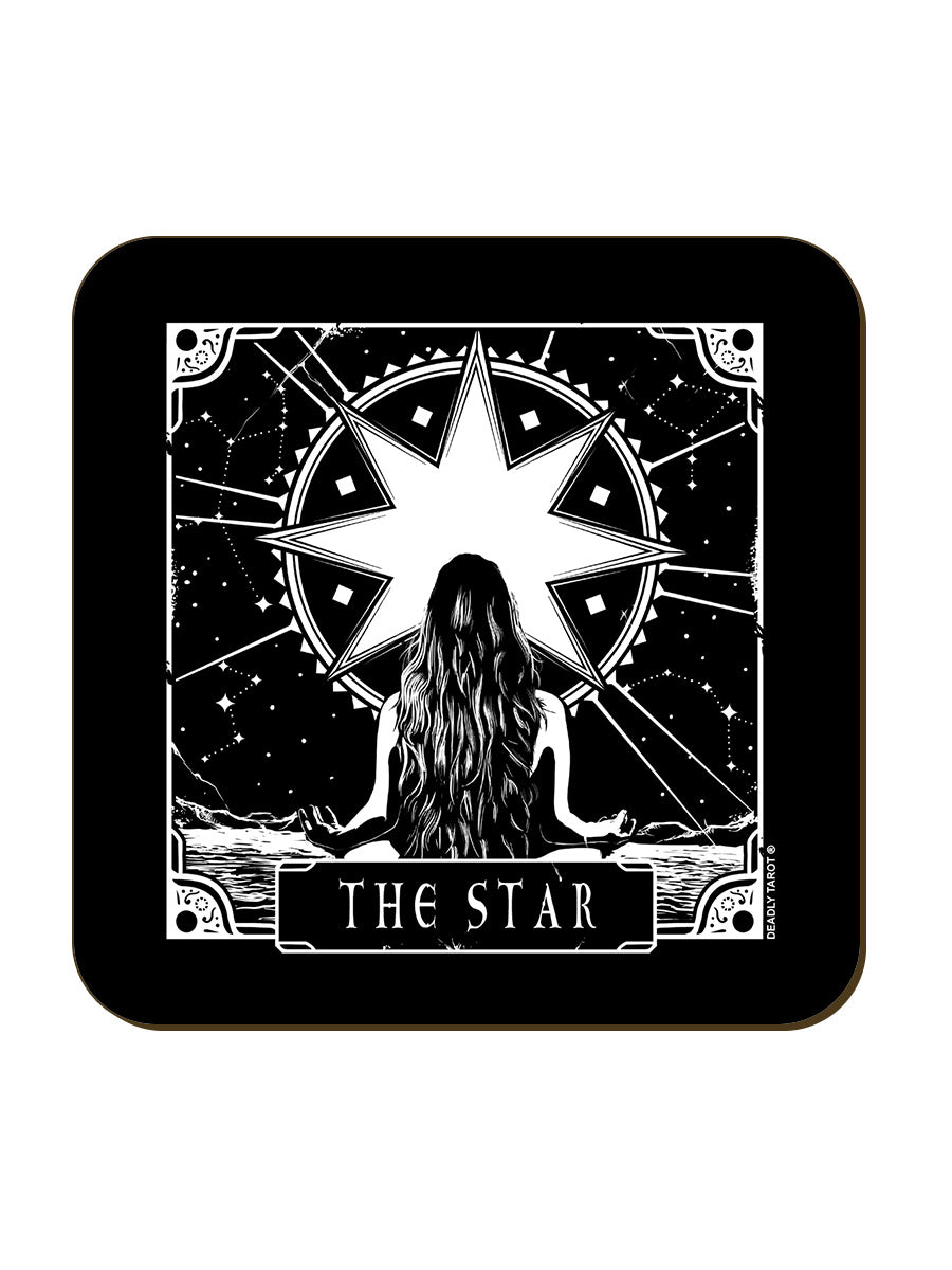 Deadly Tarot The Star Square Coaster