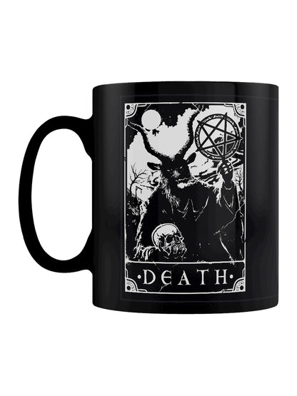 Deadly Tarot Death Black Mug