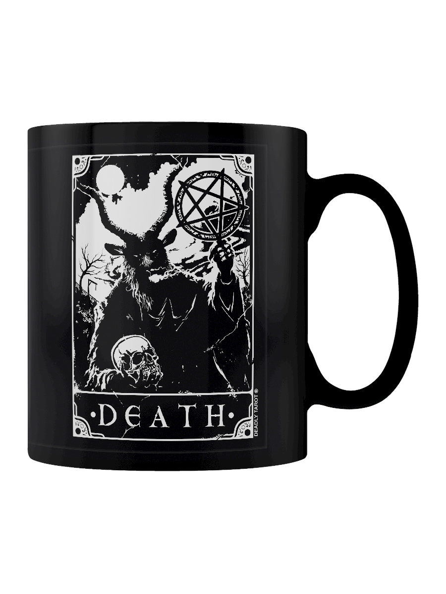Deadly Tarot Death Black Mug