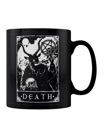 Deadly Tarot Death Black Mug