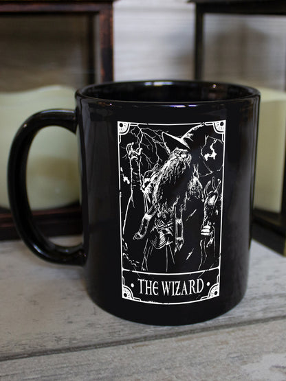 Deadly Tarot The Wizard Black Mug