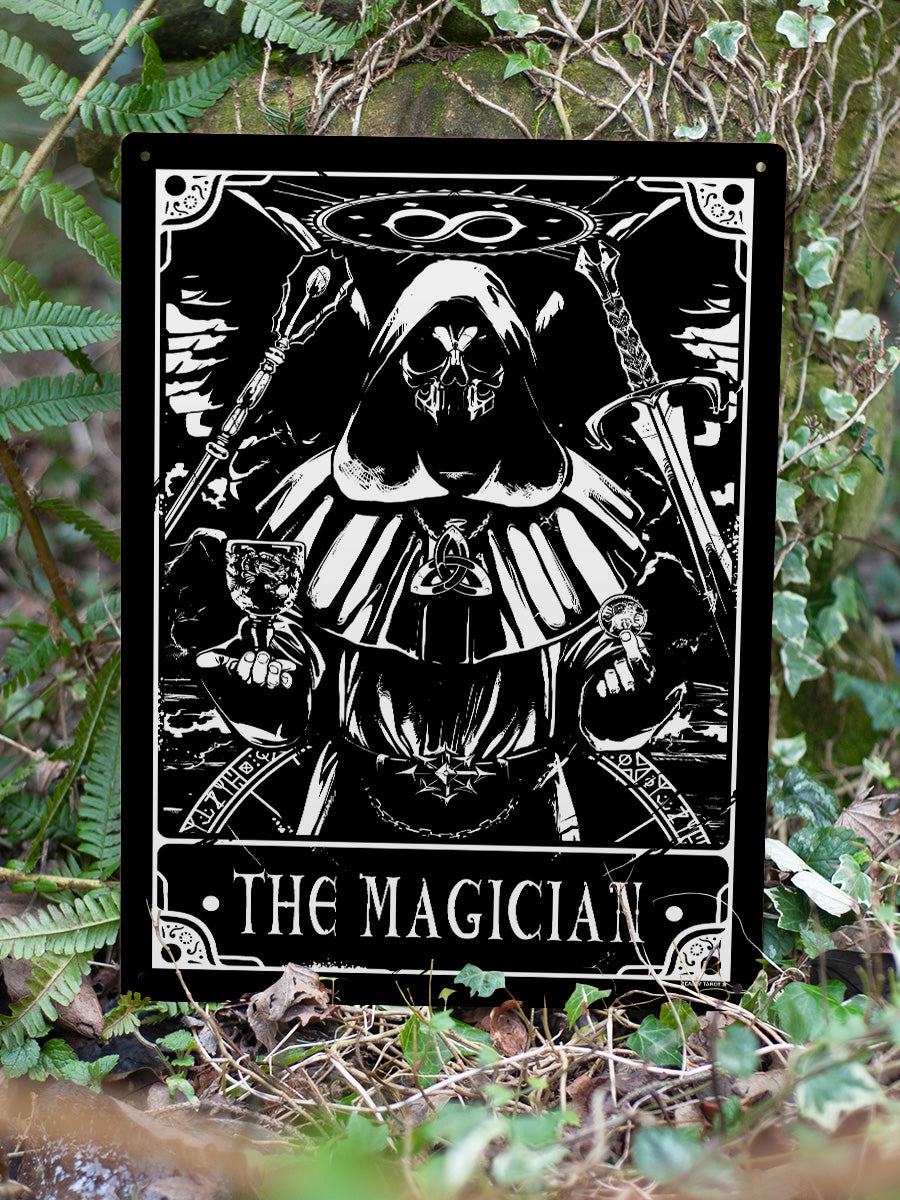 Deadly Tarot - The Magician Large Tin Sign